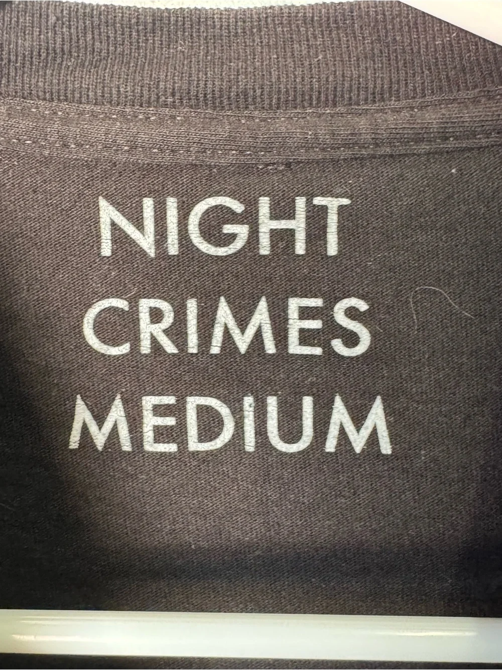 Night Crimes I Get High The Simpsons Bart Black Graphic Tee Men’s M